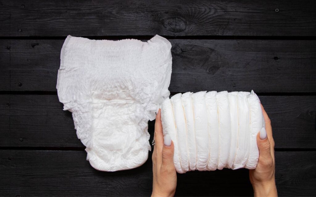Tape-Type Adult Diapers